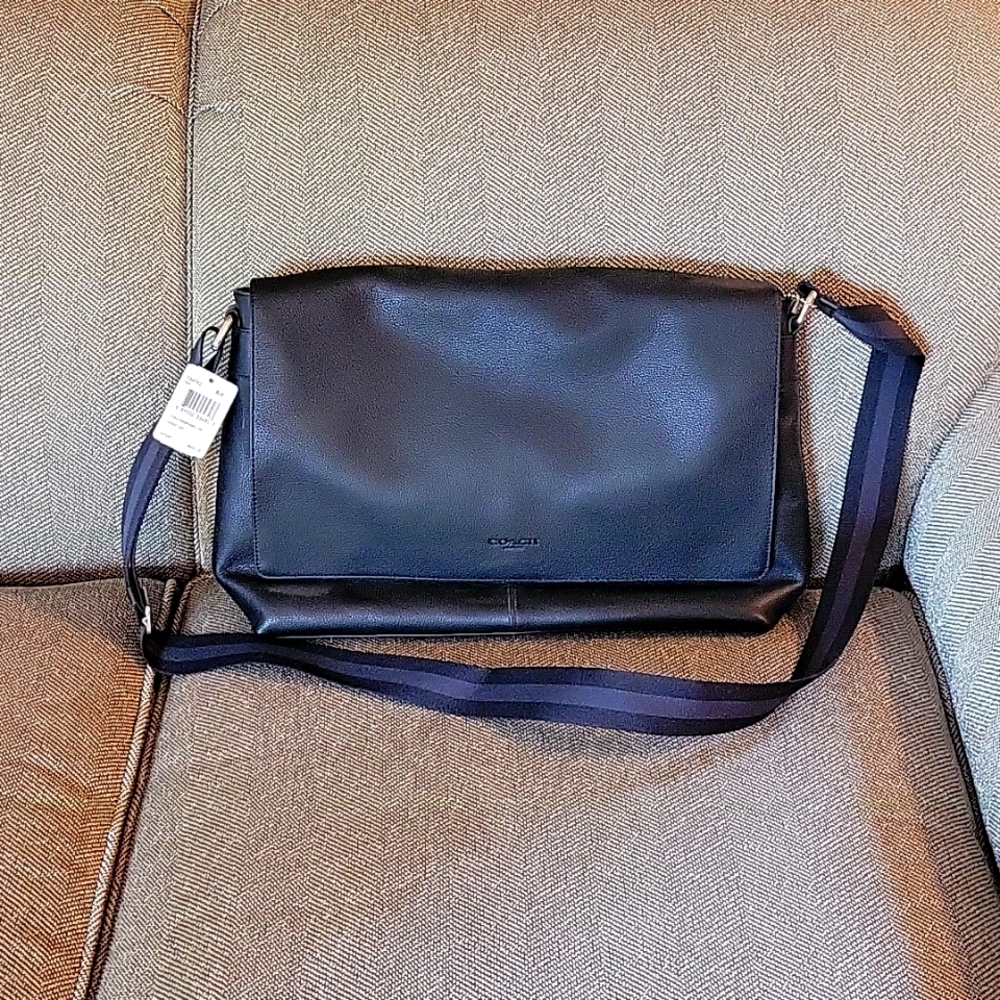 Coach Leather Laptop Bag NWT